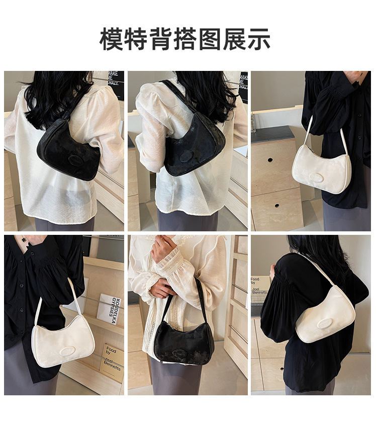 大容量通勤托特包女新款洋气单肩包潮搭时尚斜挎包都市风休闲女包详情9