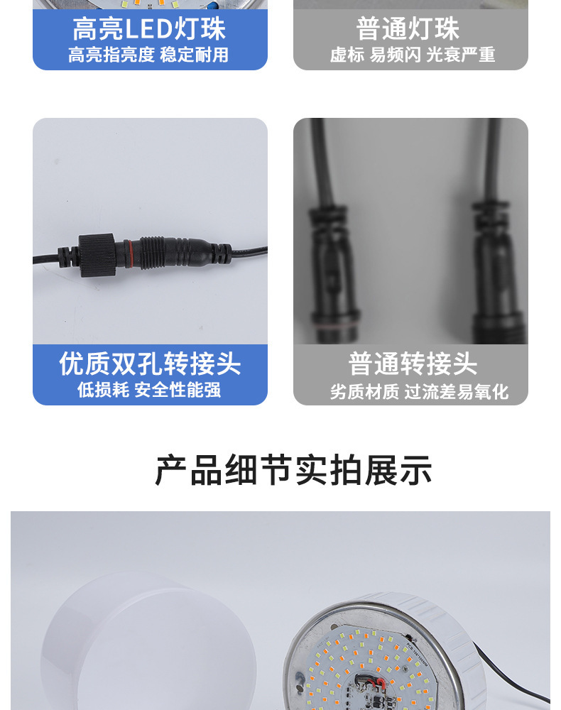 Cross-border solar bulb lamps, power outage emergency household outdoor lighting lamps, night market street stall camping LED bulb lamps pic 15