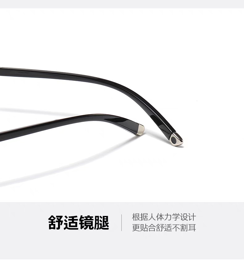 New fashionable business frameless anti-blue light reading glasses, luxurious diamond-encrusted, high-definition eye-protecting flat light glasses for mobile phones and computers pic 11