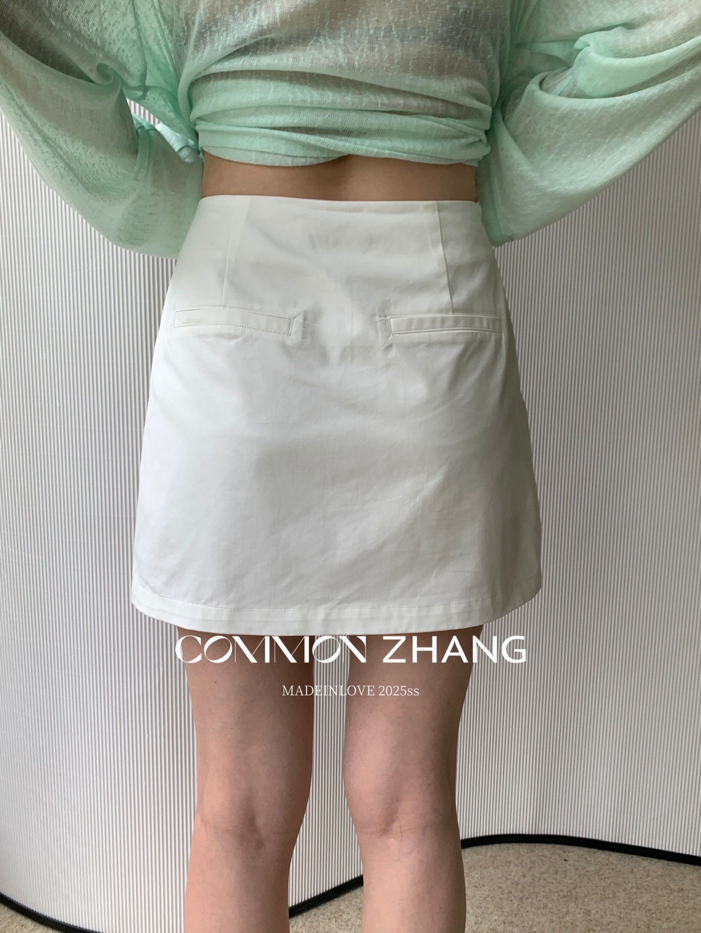 CZ ZHANG Summer Vacation Playful and youthful fruit-printed short skirt, low-waisted and versatile A-line skirt B22578 pic 8