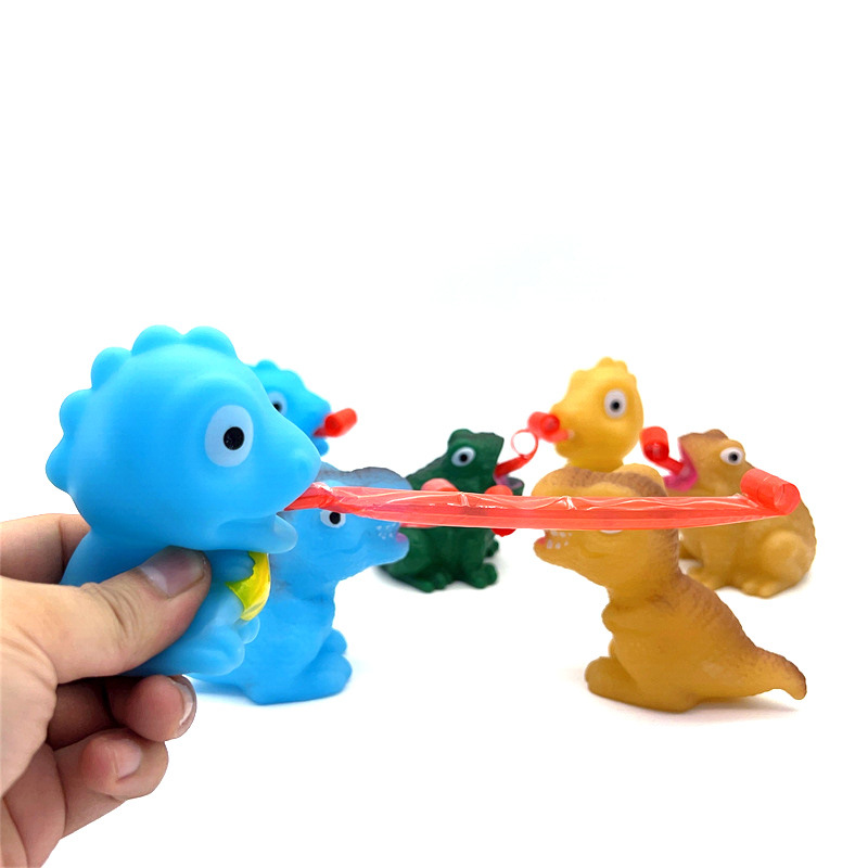 新款发哨声萌宠创意儿童抖音同款青蛙恐龙蛇回弹BB解压玩具吐舌头详情17