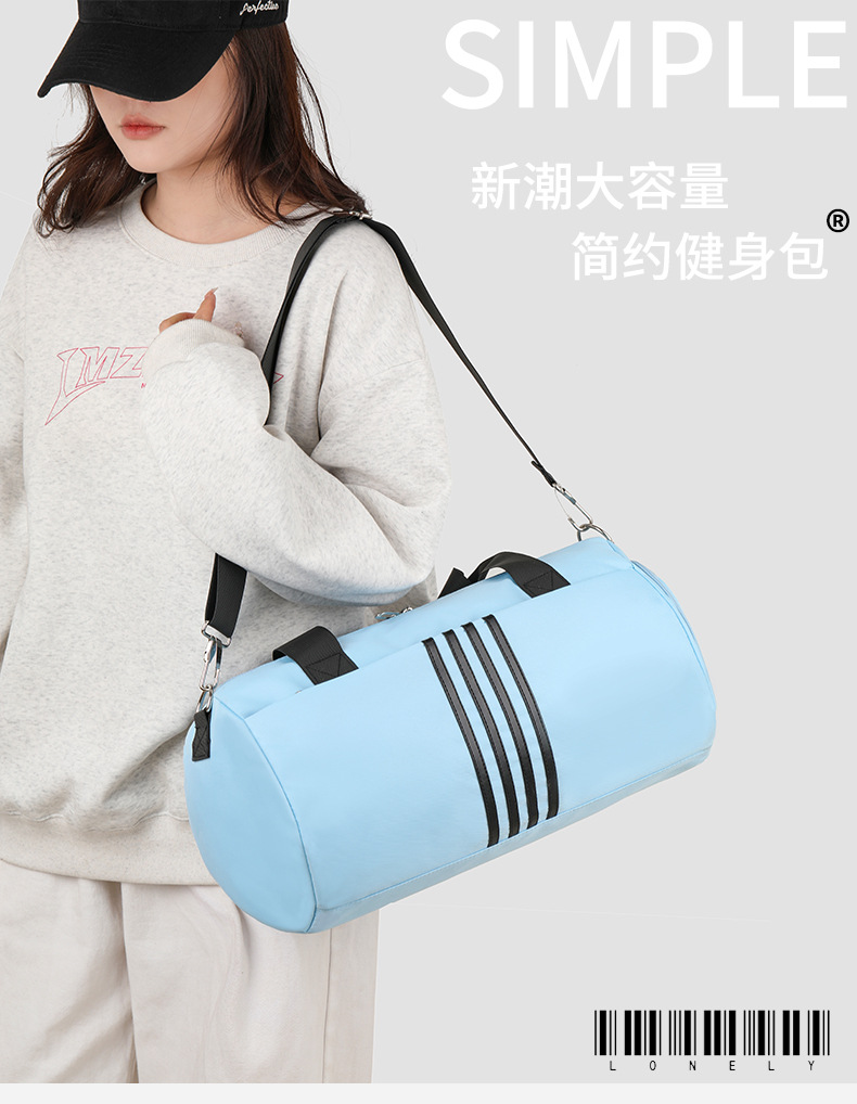 New travel bags for men and women, simple and short trips, lightweight single-shoulder crossbody storage bag, large-capacity carry-on luggage bag pic 1