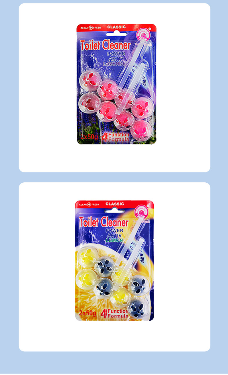 厂家批发马桶清洁剂挂壁柠檬洁厕灵卫生间固体悬挂式马桶清洁球详情8