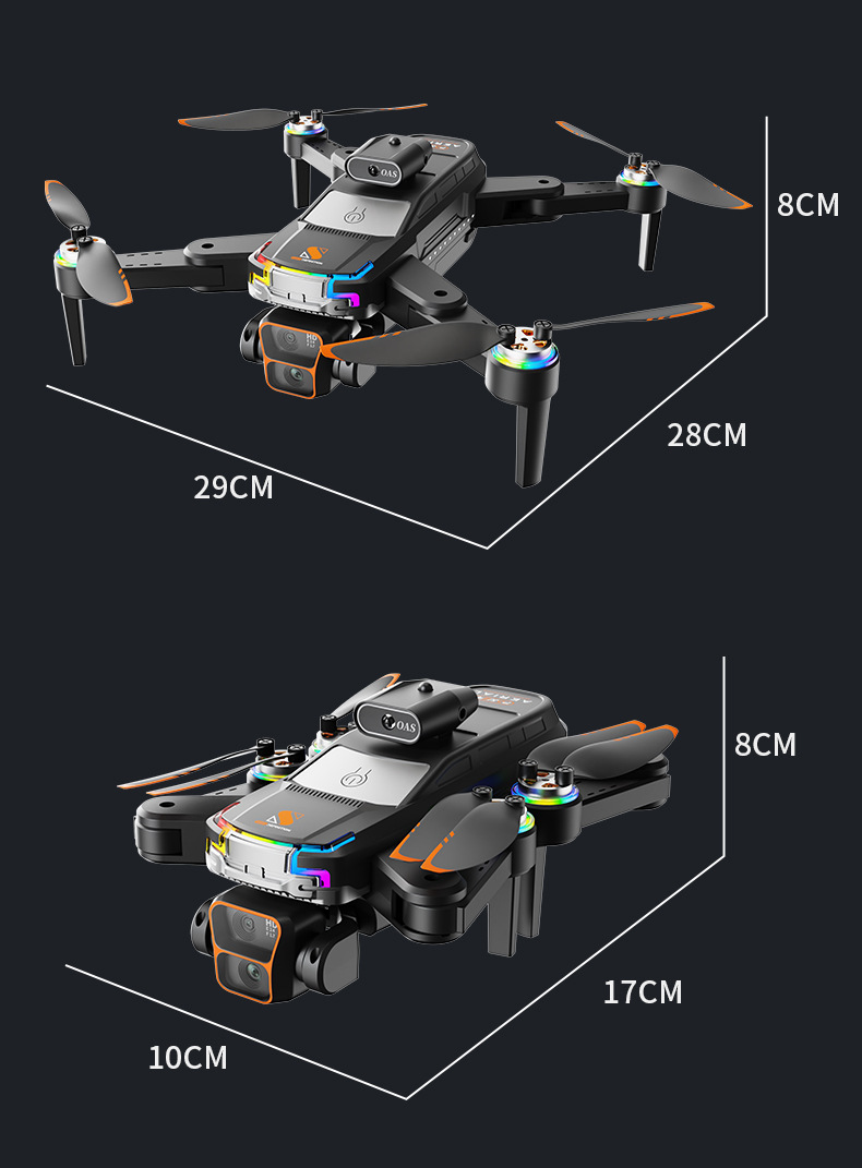 JS39跨境新品无人机带一键返航无刷电机高清屏幕航拍遥控飞机玩具详情20