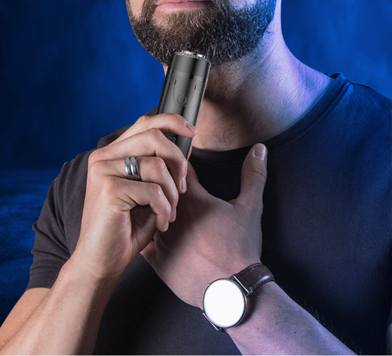 厂家直供新款电动剃须刀男士刮胡刀家用旅行胡须刀迷你便携车载详情16