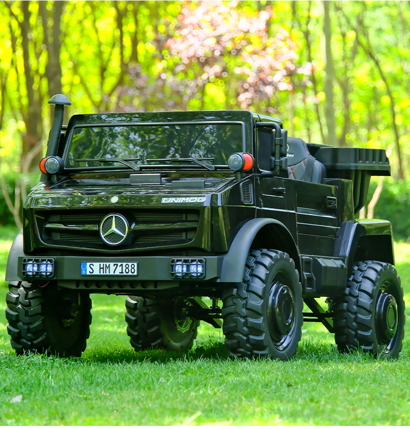 奔驰儿童电动车可坐大人四轮大号无刷电机汽车带遥控小孩玩具童车详情26