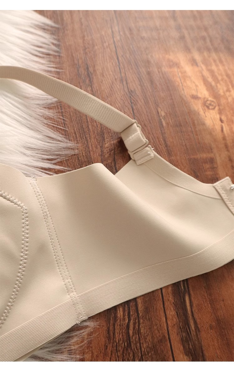 桑蚕丝真丝无痕内衣女小胸聚拢显小收副乳防下垂无钢圈文胸罩秋冬详情10