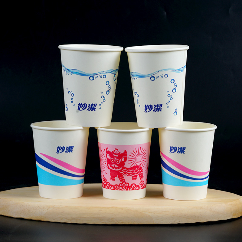4ah paper cups, disposable cups, whole box batch thickened 1000 water cups, cost-effective home wedding paper cups, large size pic 16