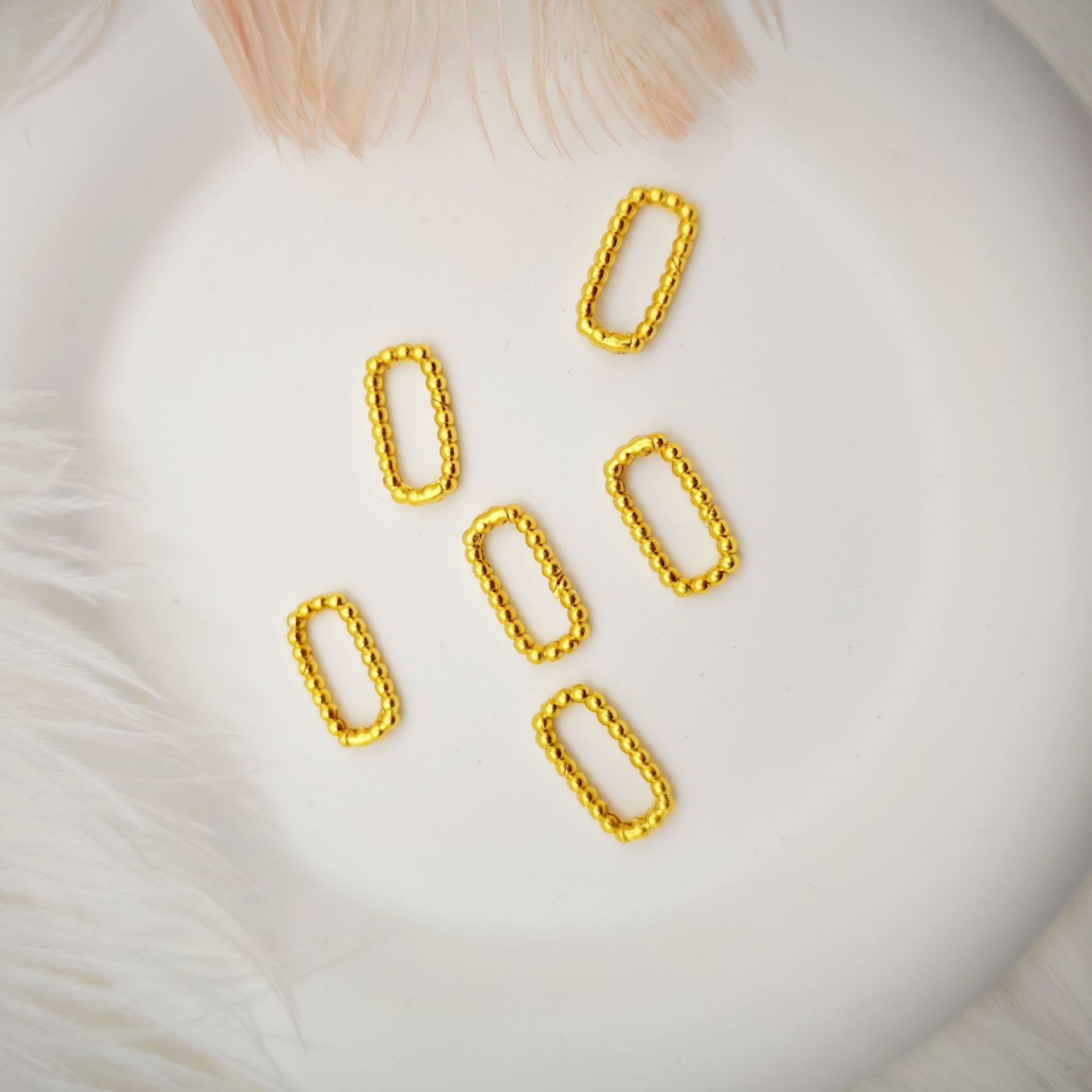 保色古法金饰品扣异型扣diy手链项链扣连接扣详情23