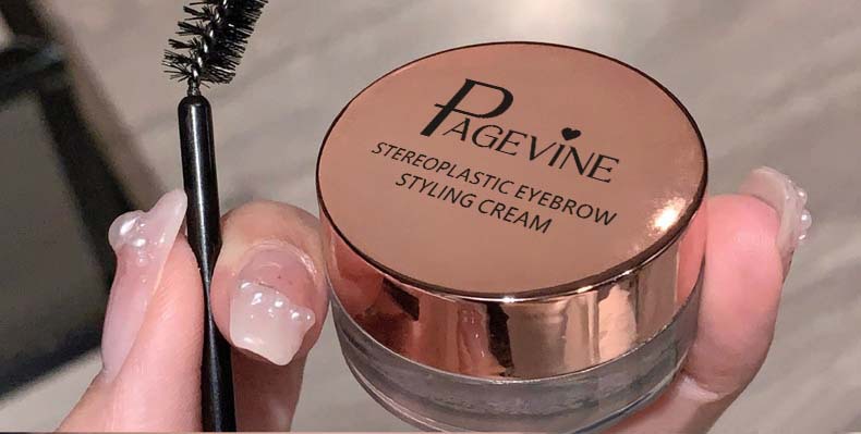跨境热卖PAGE VINE眉膏定型皂无色透明清爽持久自然眉毛定型眉蜡详情5