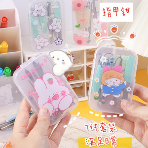 卡通便携圆形硅胶零钱包可爱ins少女心硬币收纳包女士钱包钥匙包详情14