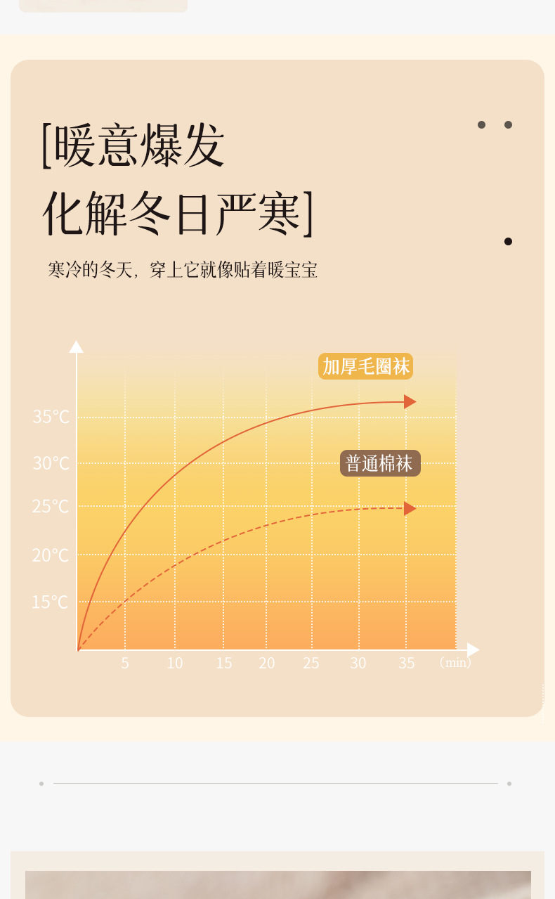 袜子男士冬季纯棉中筒袜加厚保暖长袜男款秋冬毛圈袜诸暨袜子批发详情11