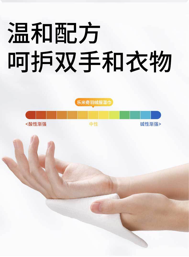 羽绒服湿巾免水洗去渍去污去油迷你便携小包随身装衣物清洁湿巾详情11