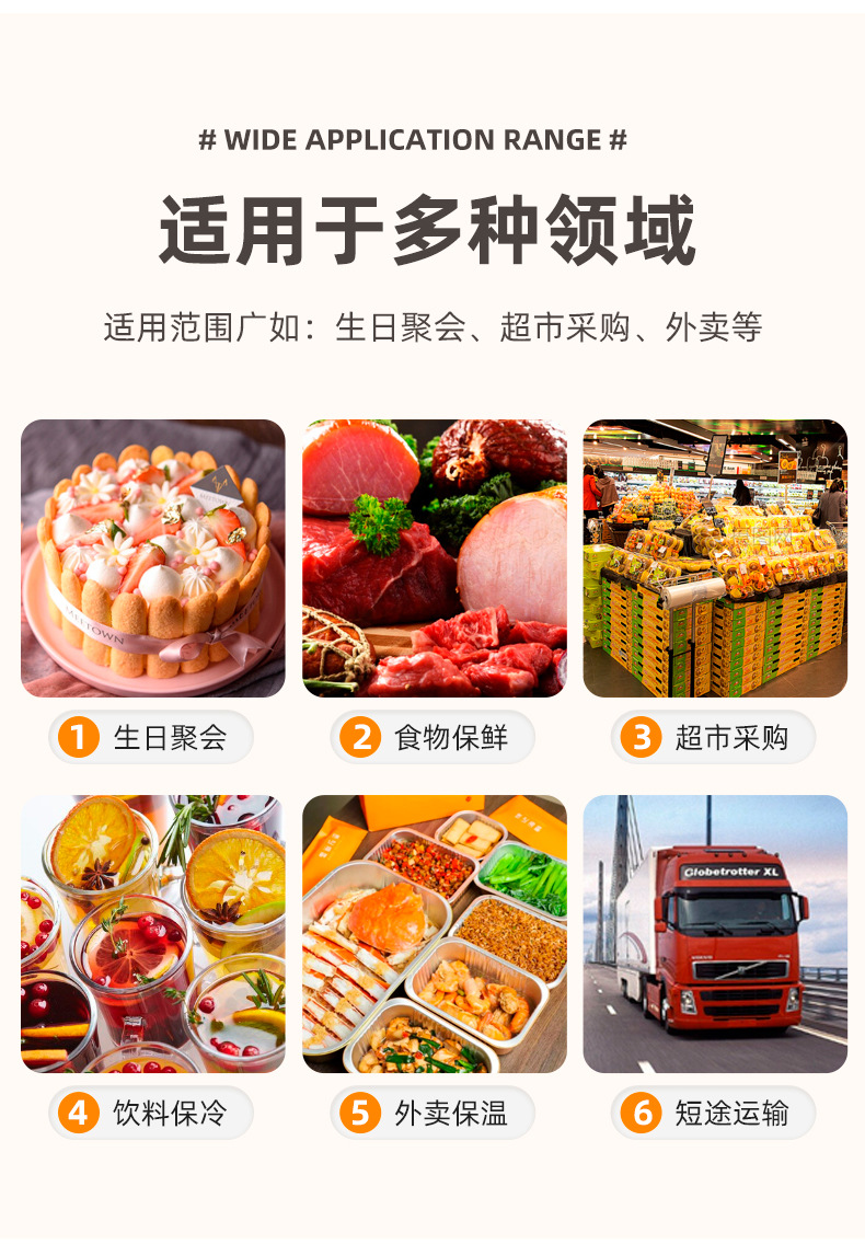 外卖保温袋定制无纺布手提袋铝箔袋一次性餐饮外卖打包袋饭盒袋详情8