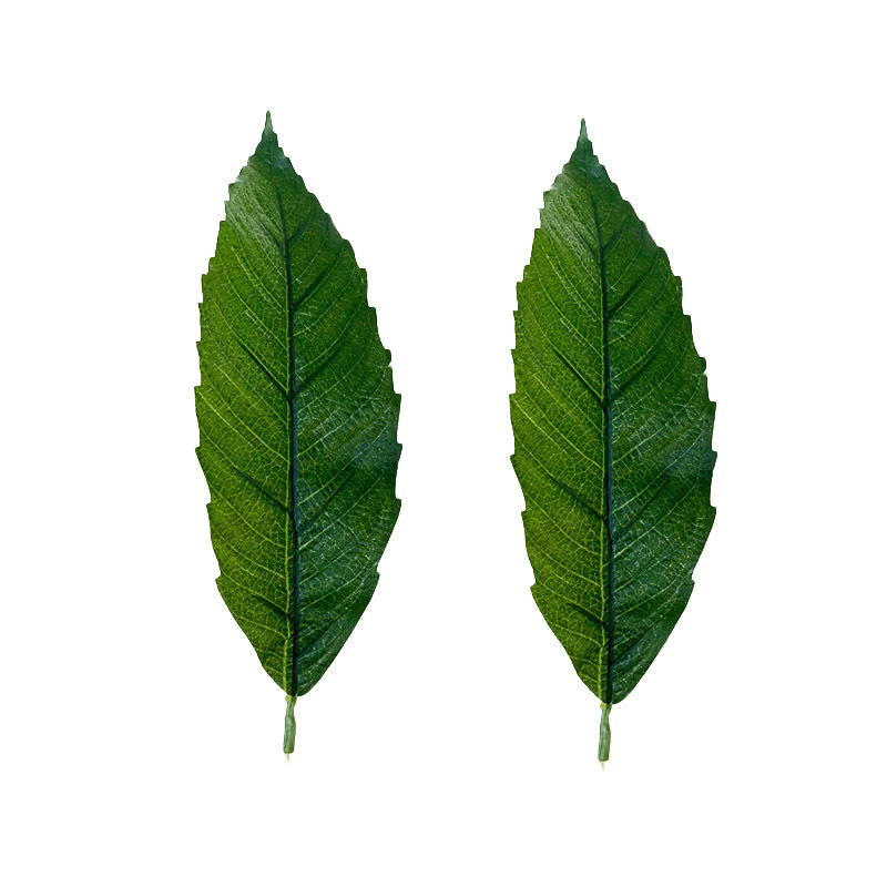 仿真植物树叶人造叶青杠叶绿植假青杠叶道具拍摄假树叶枯树枝叶详情9