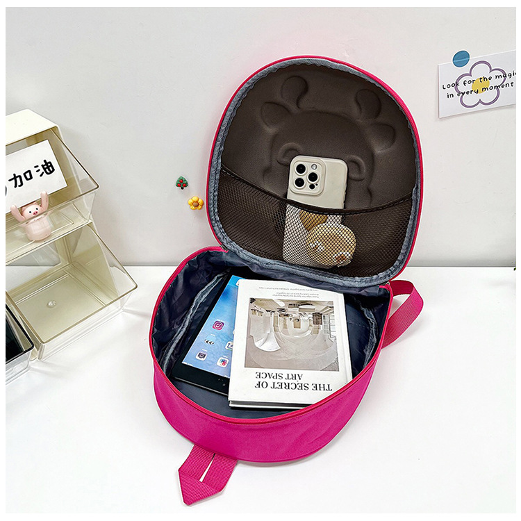 幼儿园书包儿童小背包男女童中小班宝宝卡通小恐龙可爱蛋壳双肩包详情18