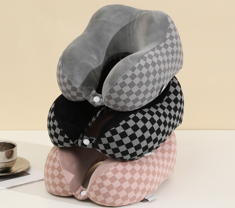 航空枕U型枕记忆棉慢回弹枕头旅行办公午睡颈椎护颈枕德芙格航空详情15