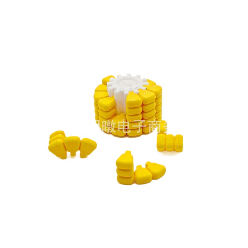 跨境新品Corn 3D Jigsaw Puzzle 玉米3d拼图解密游戏3D打印摆件详情2