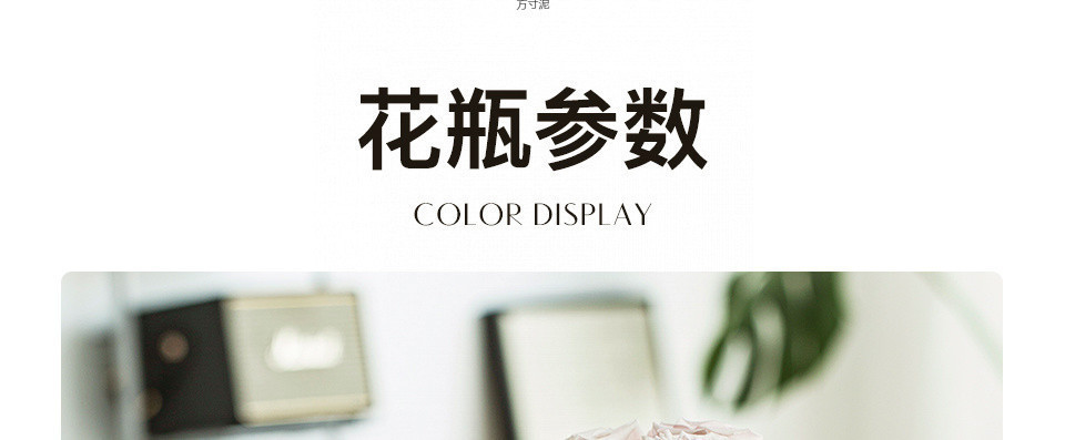 简约轻奢加厚ins风透明玻璃花瓶水养富贵竹鲜花插花客厅摆件批发详情26