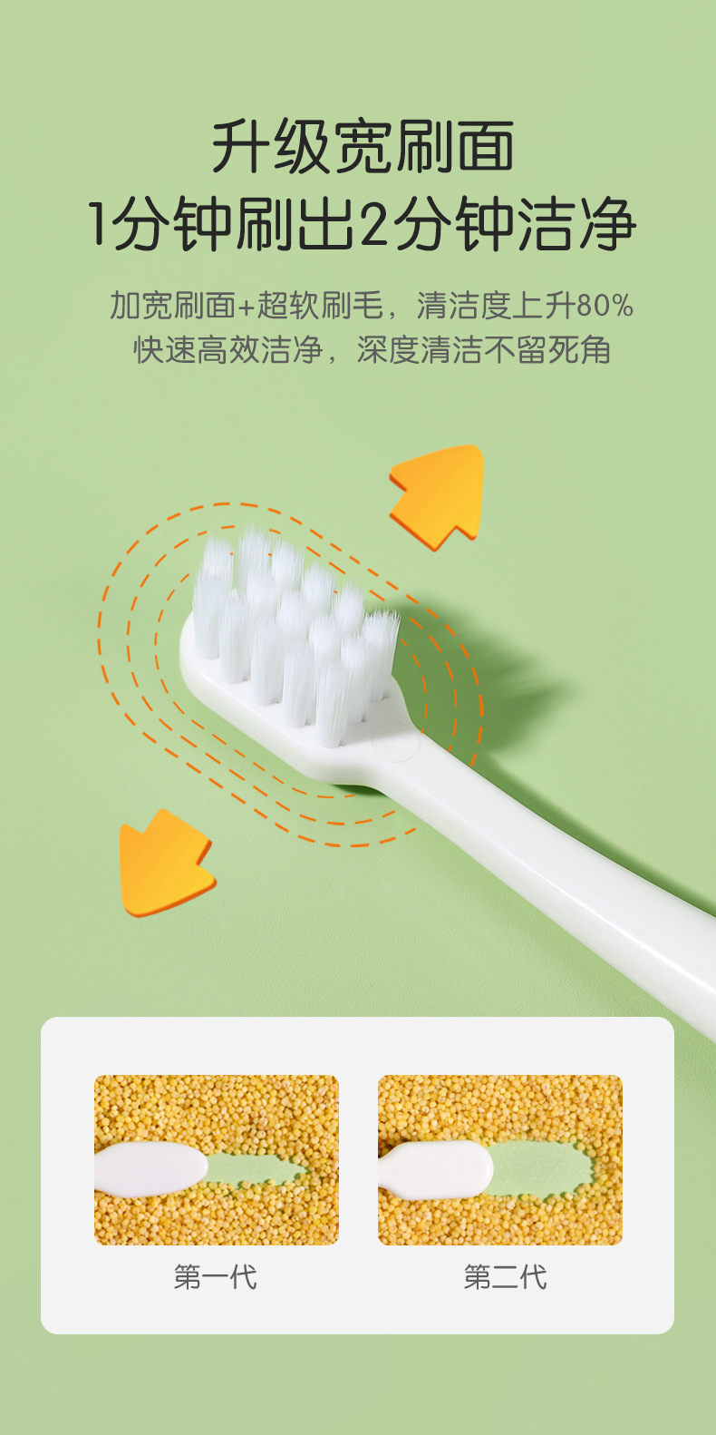 卡通细软儿童护齿牙刷中童款3-12岁便携独立收纳盒包装厂家批发详情6