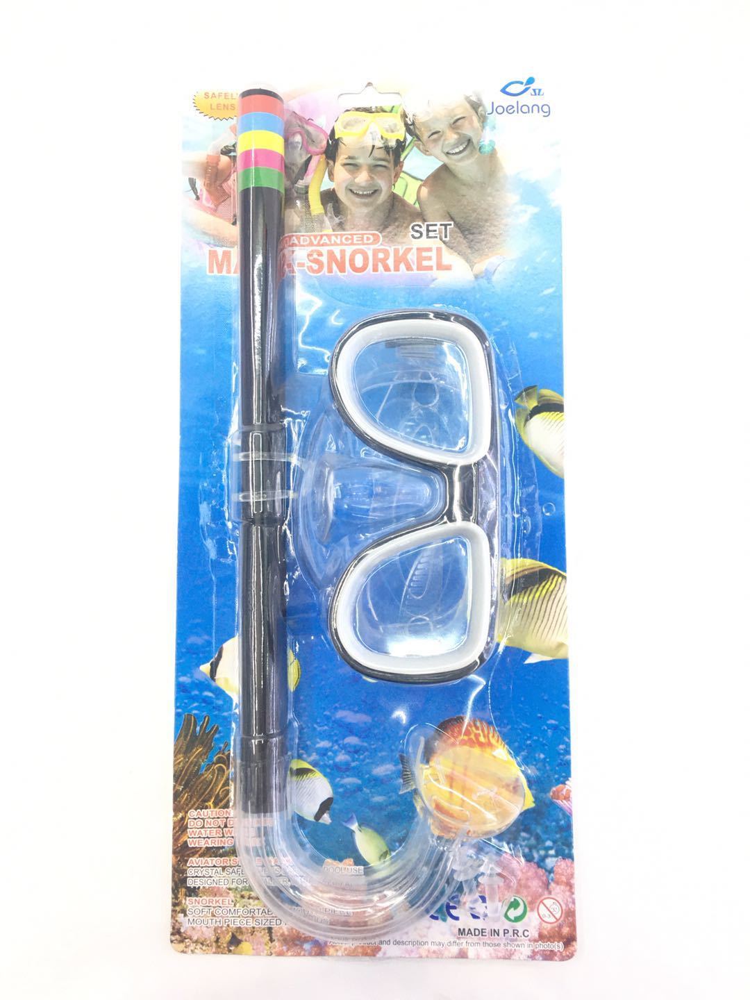 厂家直批潜水眼镜+呼吸管潜水套件专业水下呼吸潜水2件套现货可批详情2