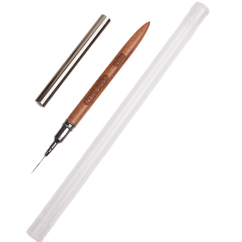 美甲超长超细针管型拉线笔檀木杆极细画花彩绘拉线条勾线水彩晕染详情8