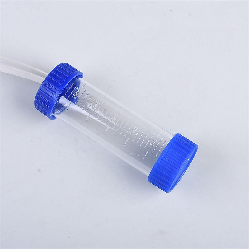 外贸专供一次性小孩手动吸痰器独立包装医用硅胶简易痰液收集装置详情6