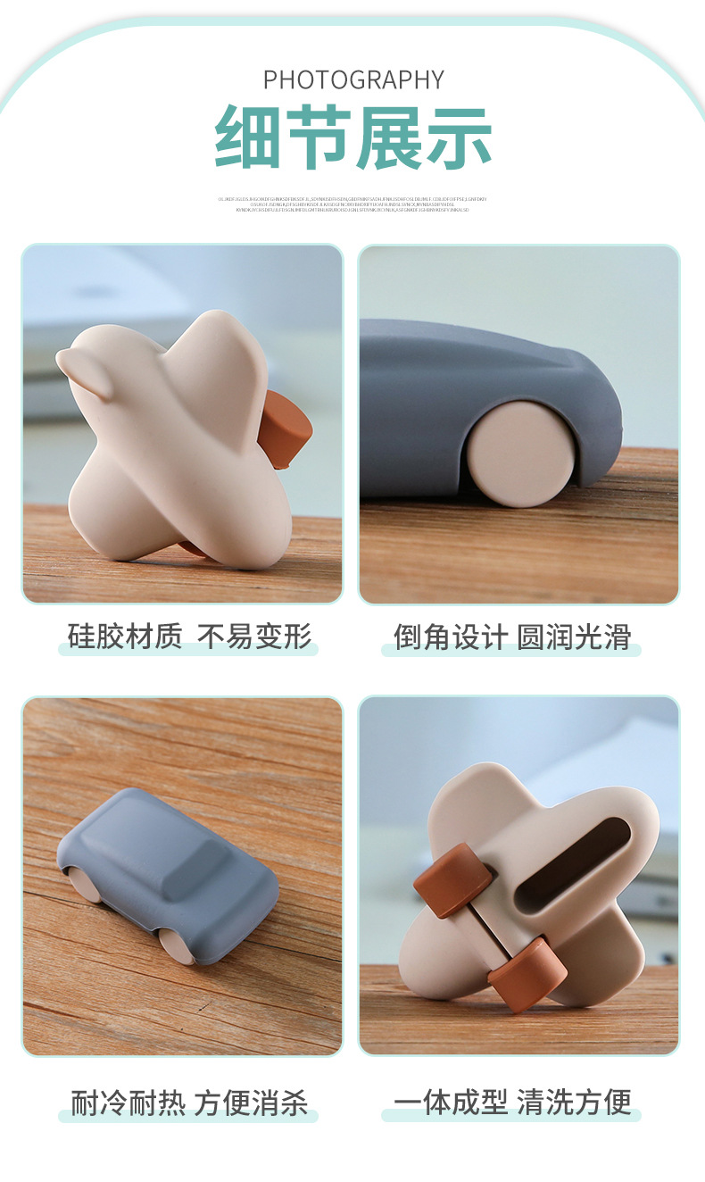 亚马逊跨境婴幼儿硅胶戏水玩具世界认识创意迷你儿童硅胶模型玩具详情7