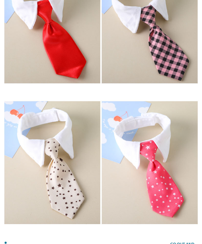 宠物领结领带口水巾狗狗英伦风绅士围脖可爱猫咪饰品项圈现货批发详情8