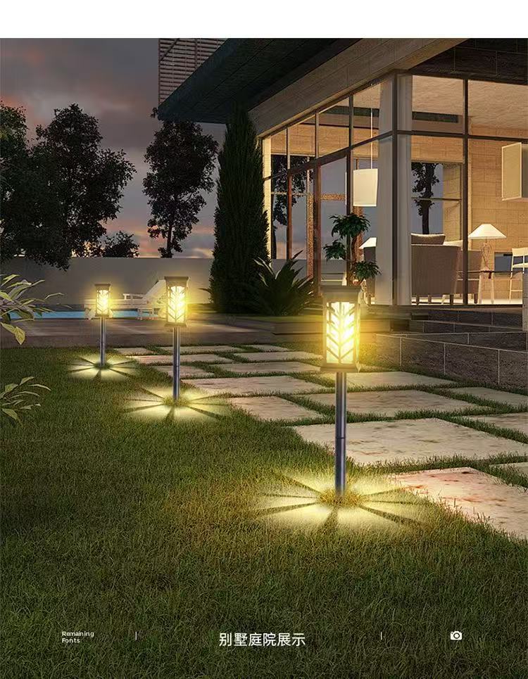 Outdoor solar courtyard ground socket lamp, waterproof, easy to install, long-lasting, intelligent light-controlled night lighting street lamp pic 9