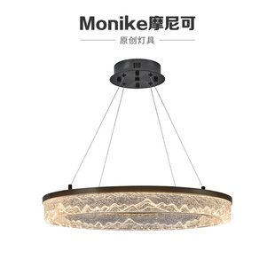 跨境简约led餐厅床头室内壁灯铁艺卧室玻璃氛围感设计师中山灯具详情8