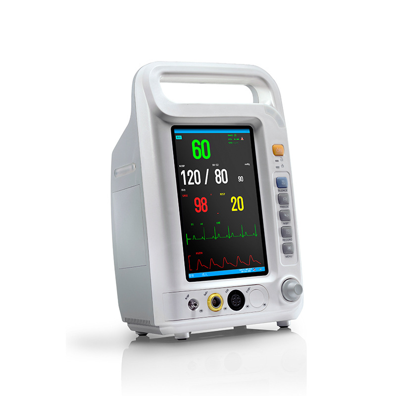Cross-border exclusive 8000A portable multi-parameter monitor, 24-hour medical electrocardiogram vital sign monitor pic 7