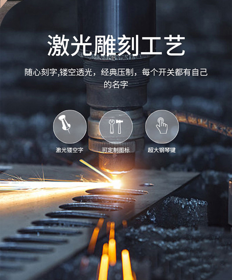 Tuya Smart Hotel zigbee smart scene linkage voice wake-up integrated key switch panel pic 3