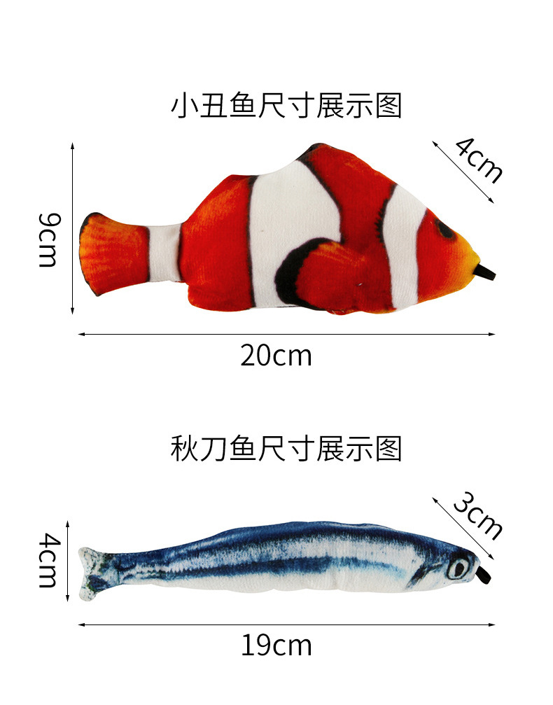 Z多款亚马逊猫咪解闷动物造型逗猫棒替换头猫玩具宠物用品批发详情9