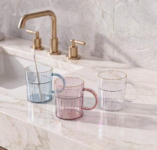 New household school supplies for students: mouthwash cup, mouth cup, brushing cup, cleaning water cup, high appearance level pic 5
