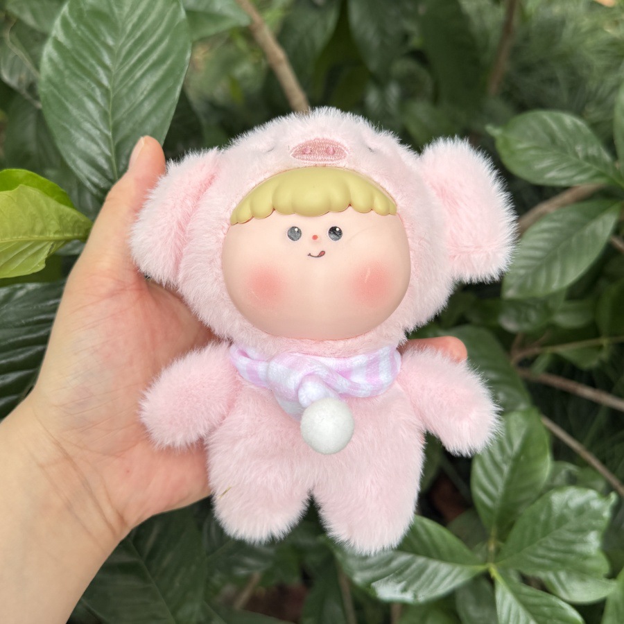 新款超可爱搪胶水果崽崽萌宠毛绒玩偶公仔挂件包包钥匙扣挂饰批发详情41