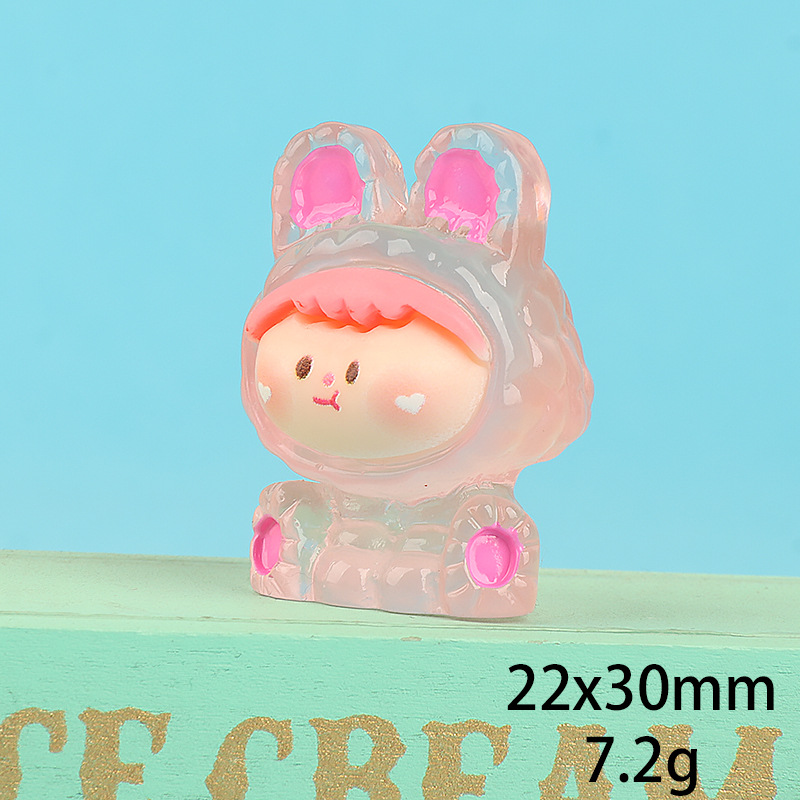 可爱卡通夜光莉莉丝树脂立体拆盲袋公仔桌面摆件潮玩手办模型新款详情8