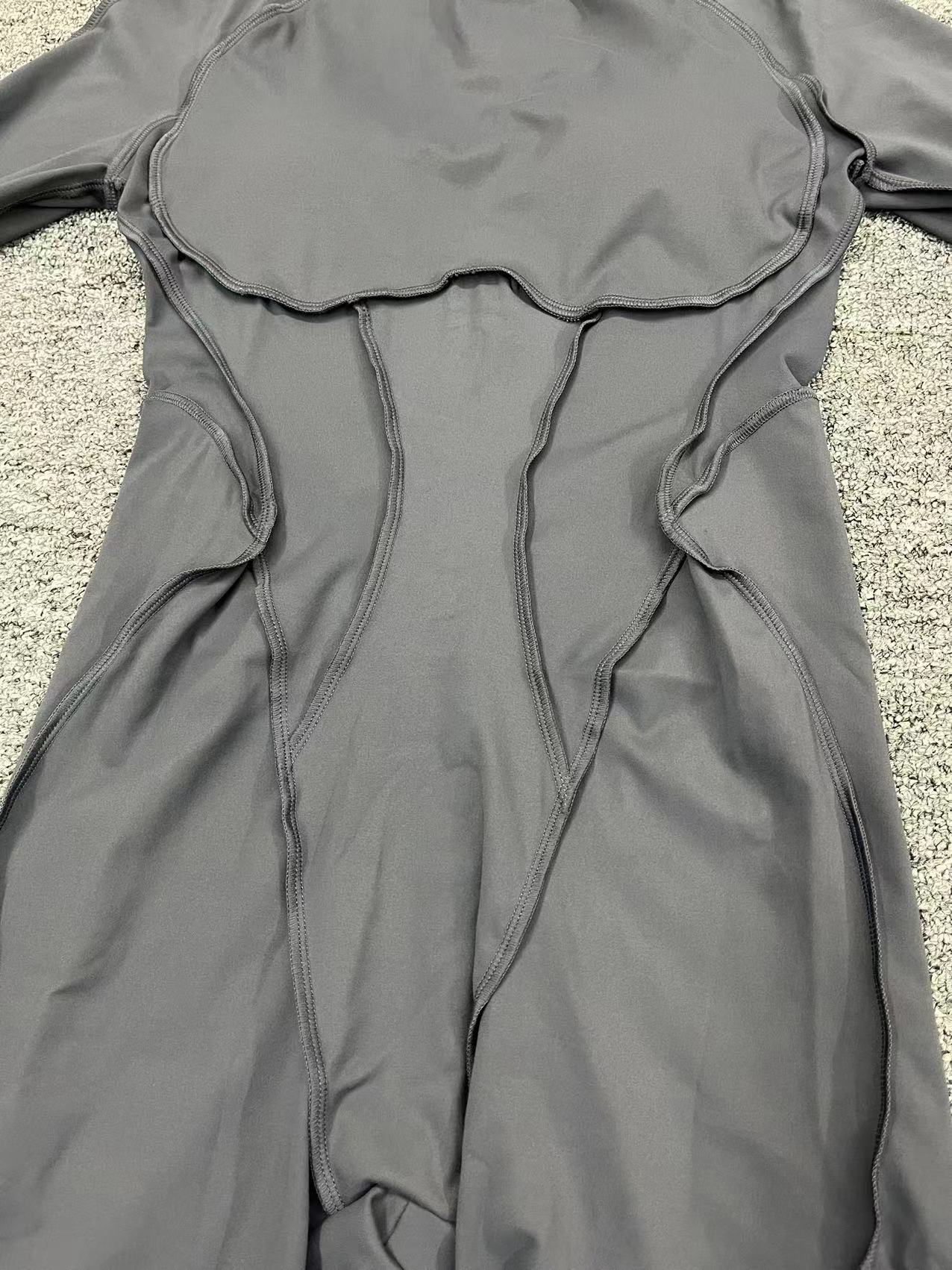 European and American three-dimensional aesthetic sports one-piece yoga suit, one-piece tight short-sleeved backless one-piece fitness suit 50310 pic 49