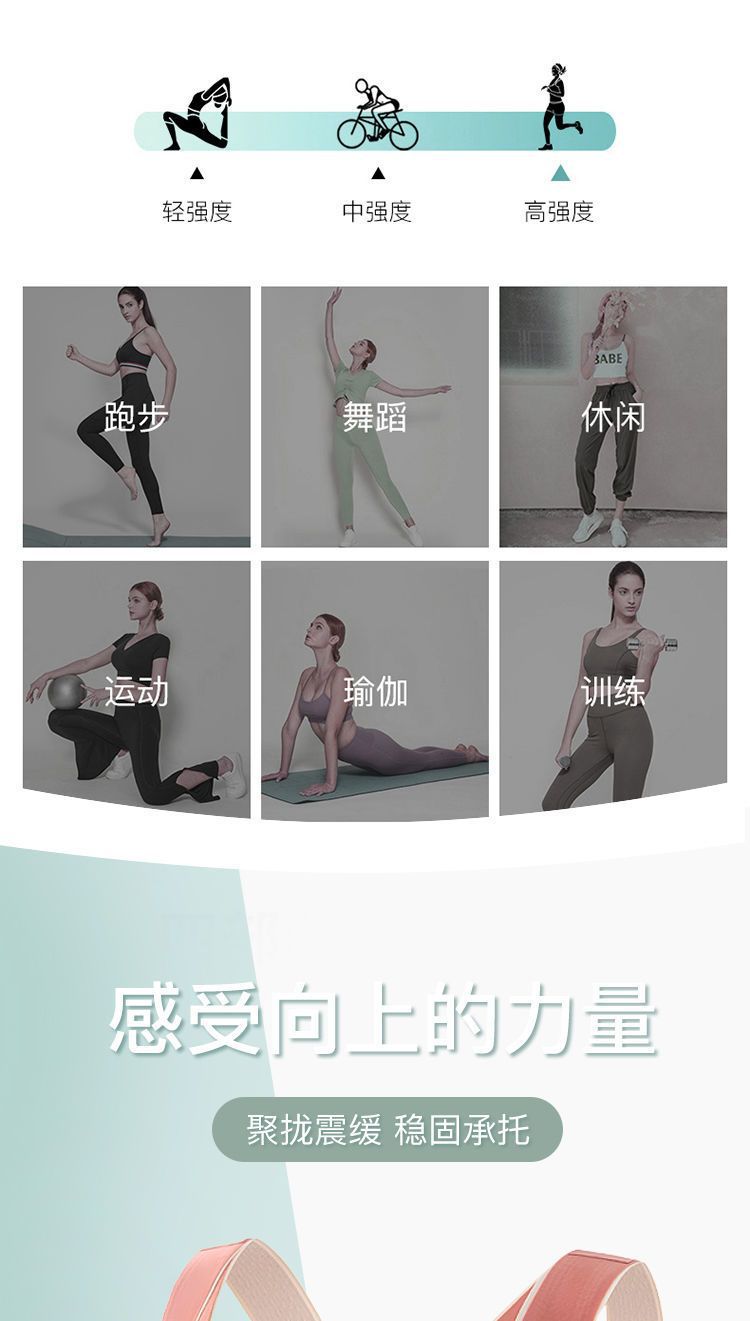 美背运动内衣女无钢圈前扣聚拢小胸防下垂收副乳胸罩冰丝无痕文胸详情3