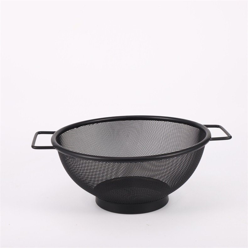 家用不锈钢双耳篮厨房多功能沥水篮洗菜筛漏盆水果篮菜篮网筛详情9