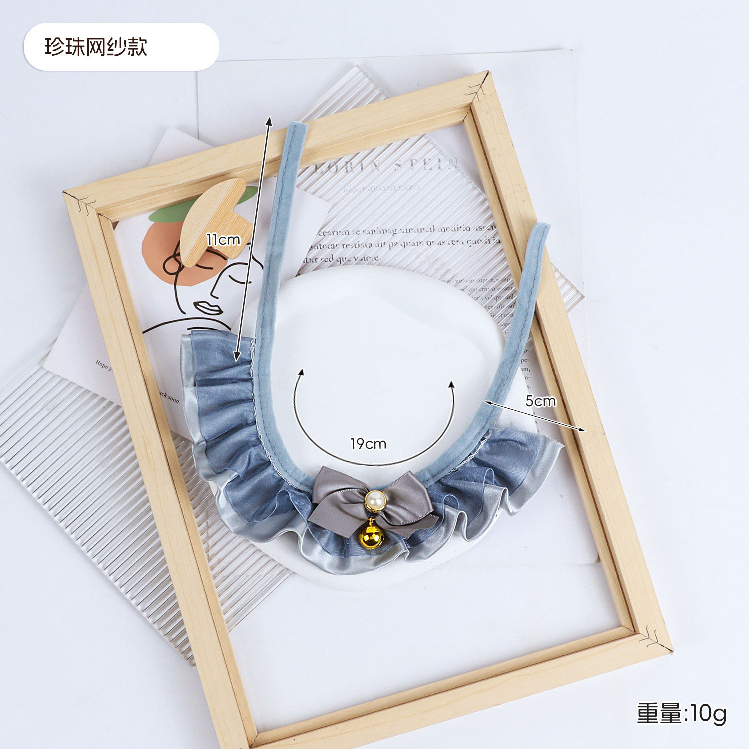 A collection of best-selling pet products, including cute cat and dog collars, exquisite bows, and comfortable scarves. Factory direct sales pic 21