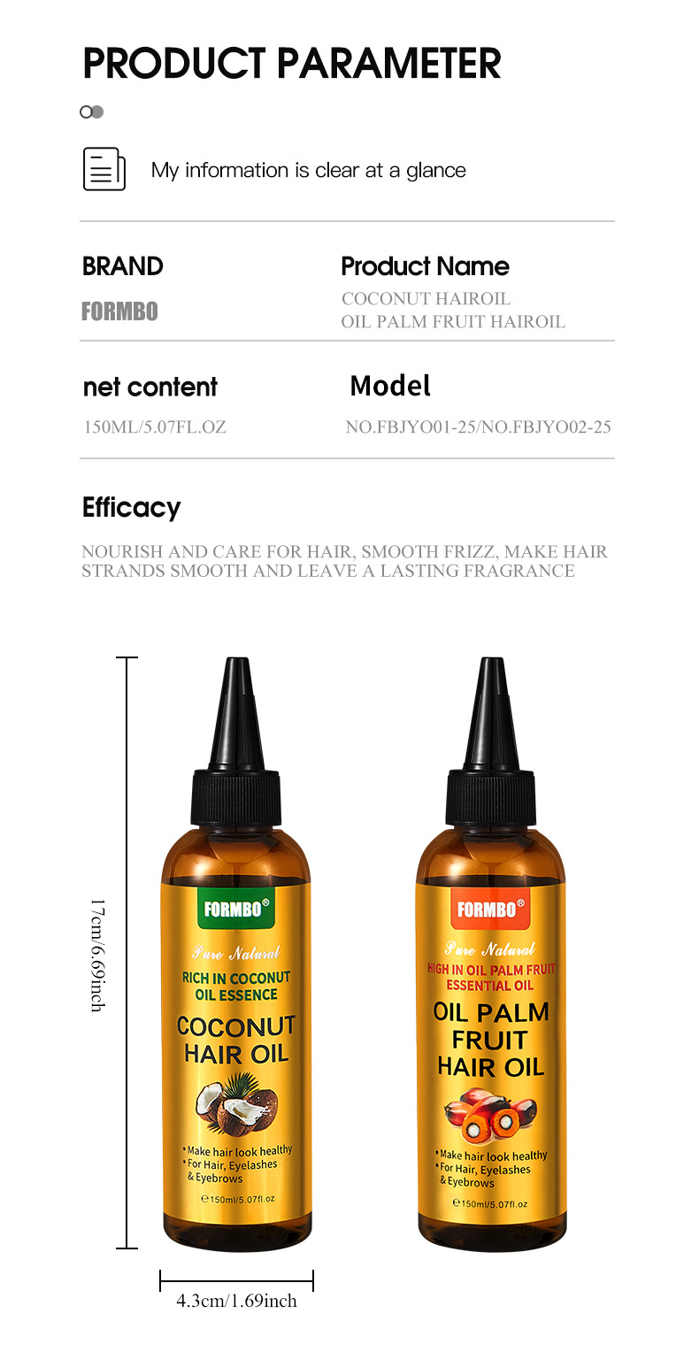 【 Cross-border Exclusive Supply 】FORMBO Hair Essential Oil Softens hair strands with luster and improves frizz. Wholesale of Hair essential oil pic 13