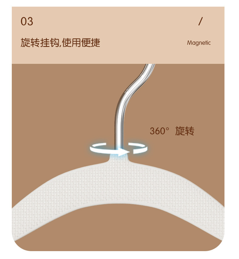 衣架彩虹衣架家用挂衣防肩角衣撑防滑无痕晾衣架宿舍阳台衣服挂详情12