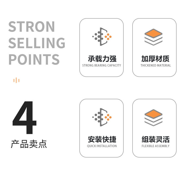 隐形快装二合一家具五金配件炮钉电视支架钢管连接件连轴器详情2