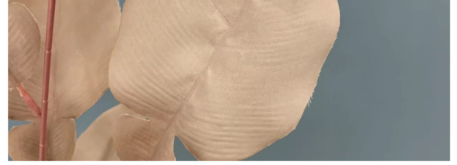 仿真3叉柚子叶婚礼家居装饰布置彩色马蹄叶子道具假花摆件批发详情11