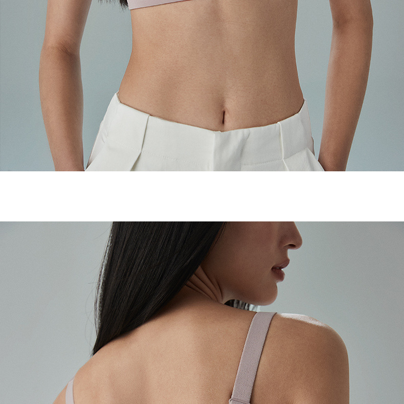Soft-supported bras for women make large breasts look smaller. They gather and support to prevent sagging, are breathable, and have no steel rings or marks. Summer wholesale pic 24