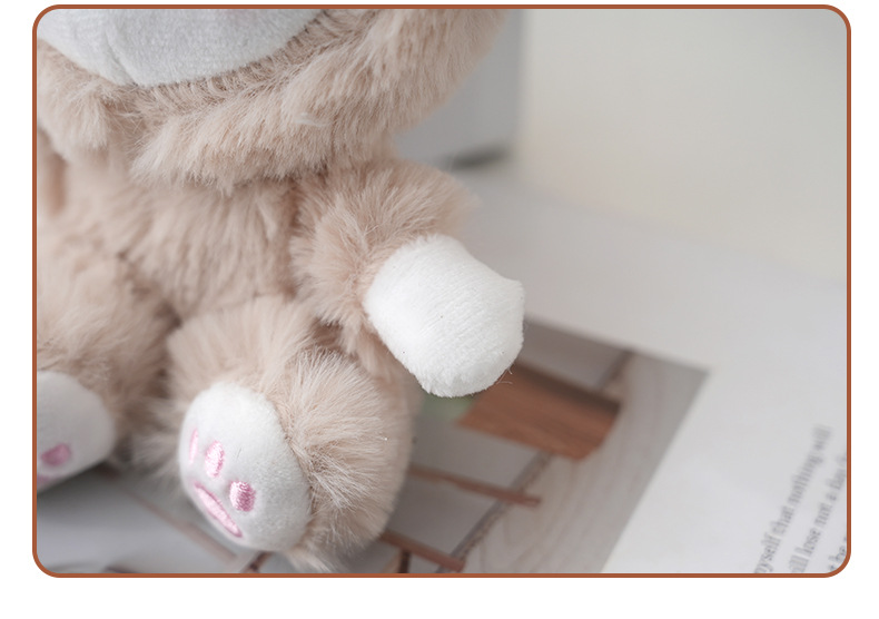 Wholesale of cute and adorable baby bear plush pendants, bags, keychains, dolls and toys pic 17