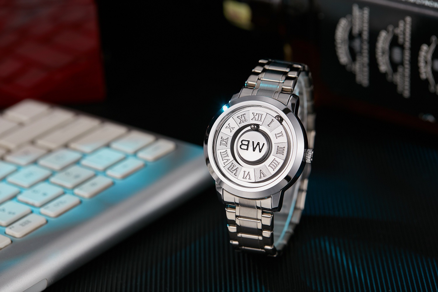 石英表男表炫酷个性男士概念手表男黑科技磁力悬浮博士通BESTWIN详情17