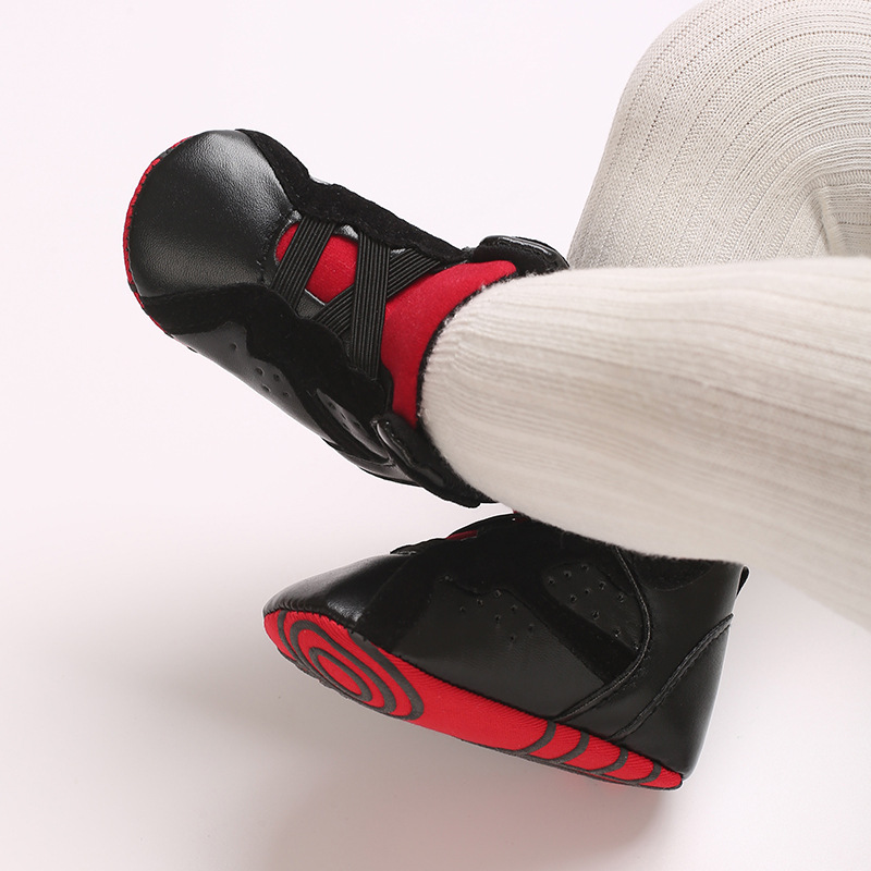 高帮婴儿鞋春秋0-1岁宝宝PU软底婴幼儿运动鞋详情19