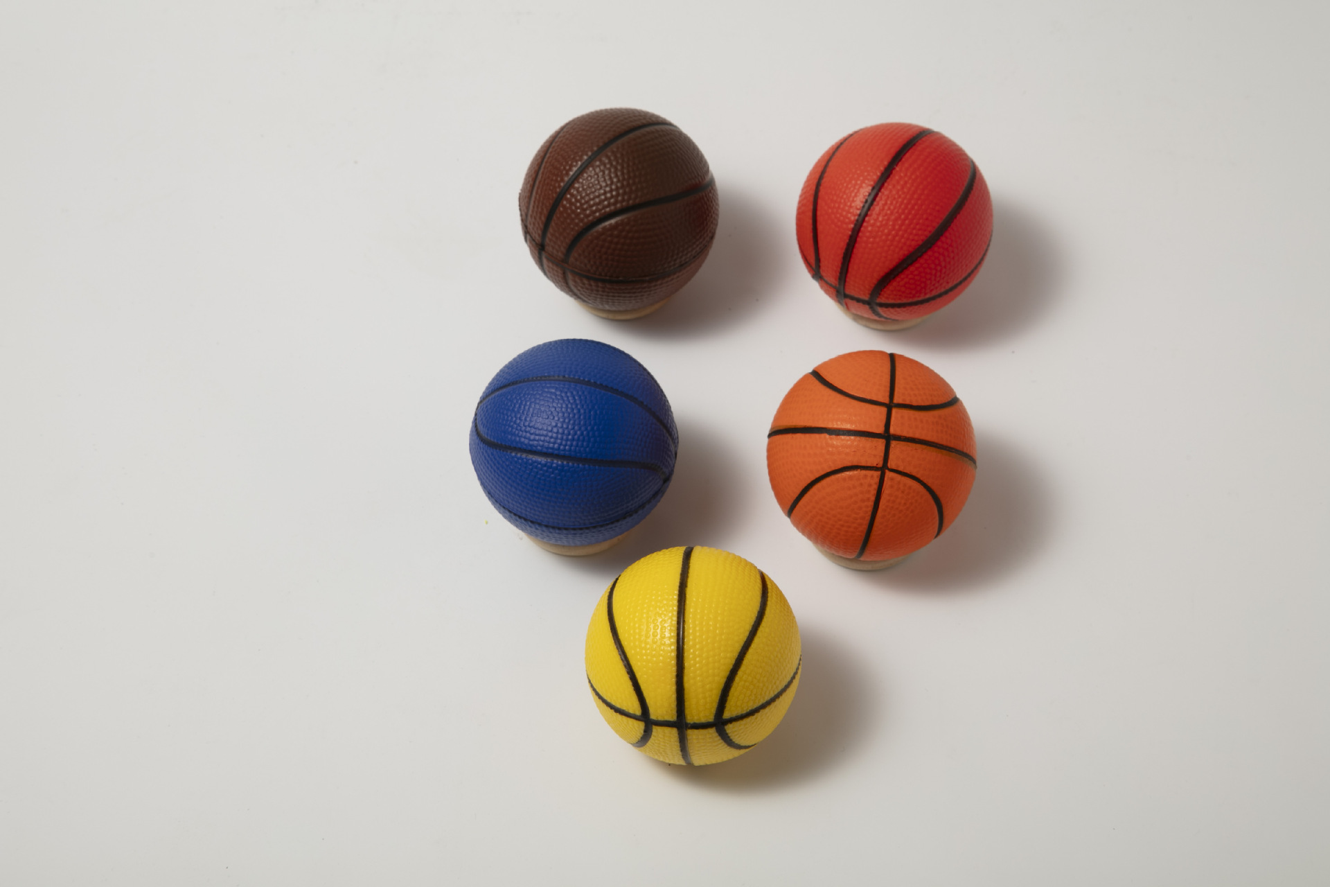 跨境爆款6.3cmPU发泡球光面中弹力发泄压力球海绵手抛球厂家批发详情18